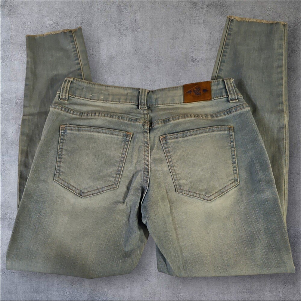 Wild Blue Faded Leggings SZ 1 - Picture 3 of 8